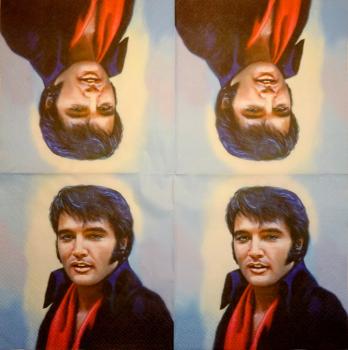 016 Celebrities - 3-ply - Elvis